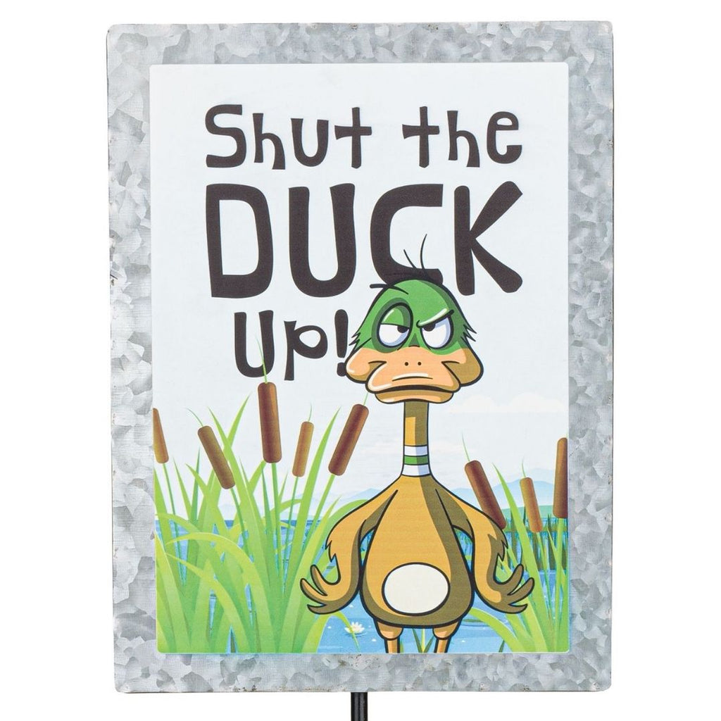 Funny Sign LG - Duck