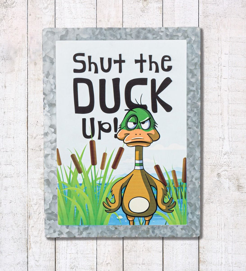 Funny Sign LG - Duck