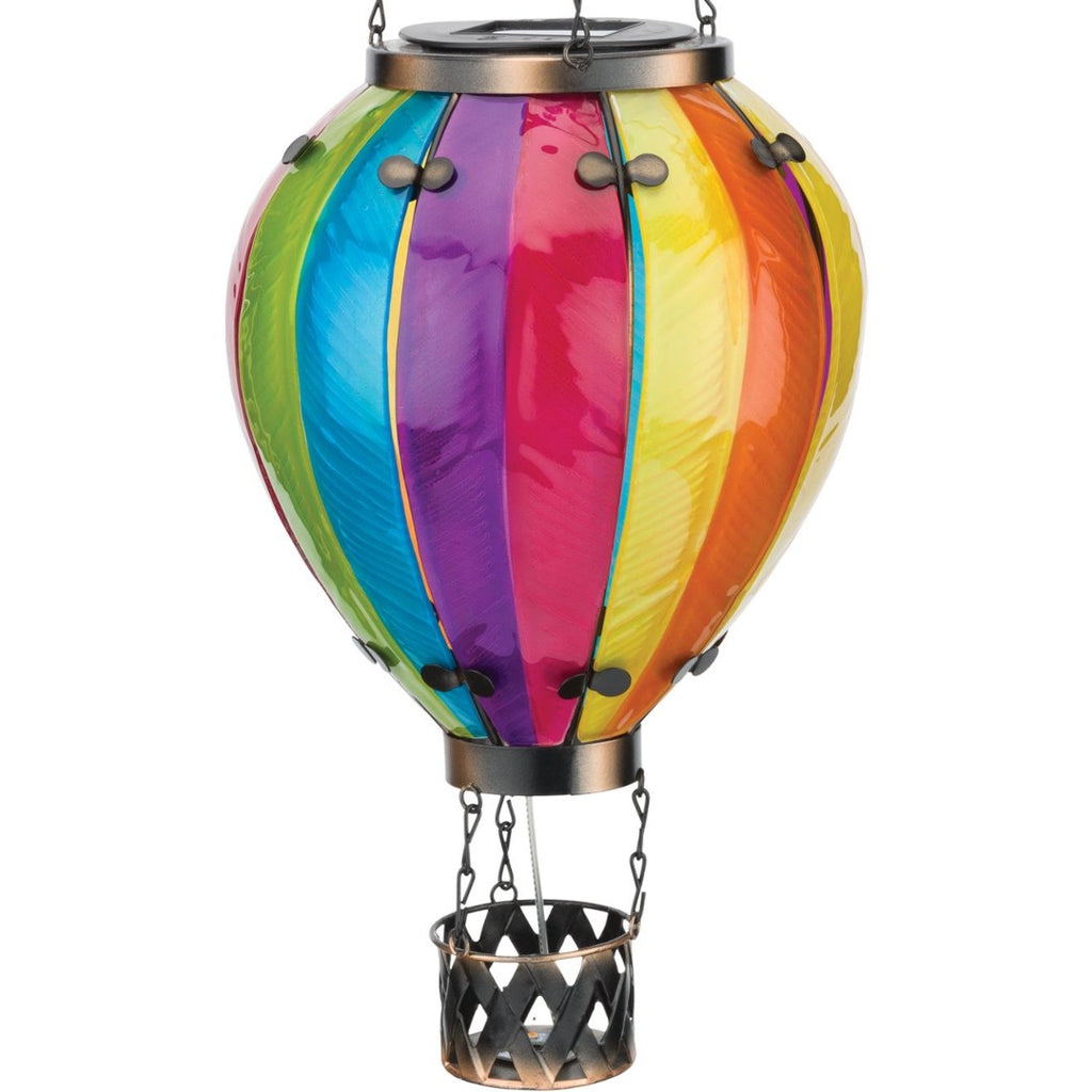 Hot Air Balloon Solar Lantern LG - Rainbow