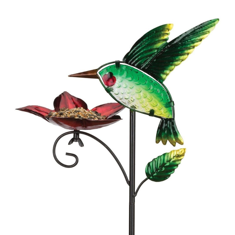 Bird Feeder Stake - Hummingbird